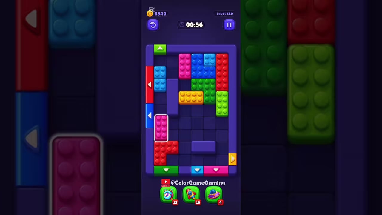Block Out level board reference for step 1