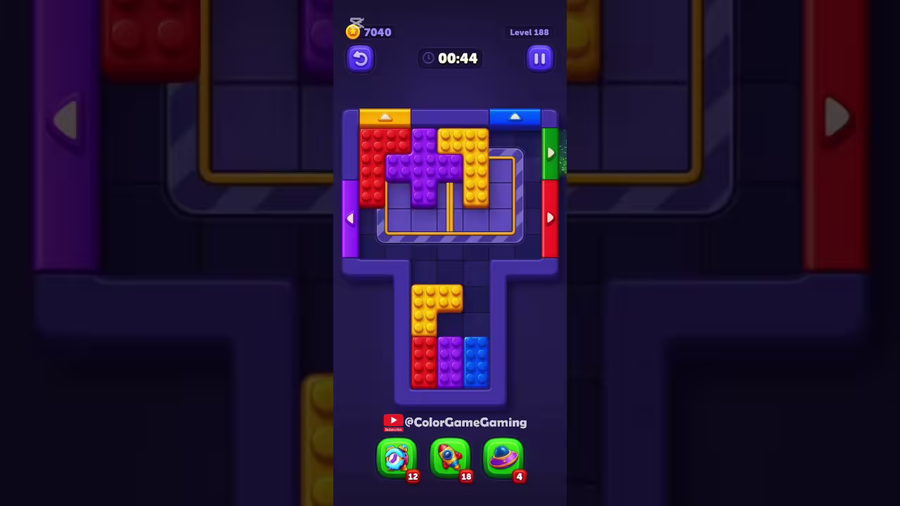 Block Out level board reference for step 1