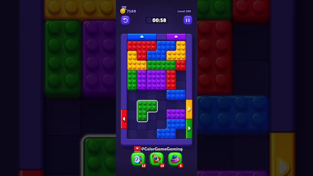 Block Out level board reference for step 1