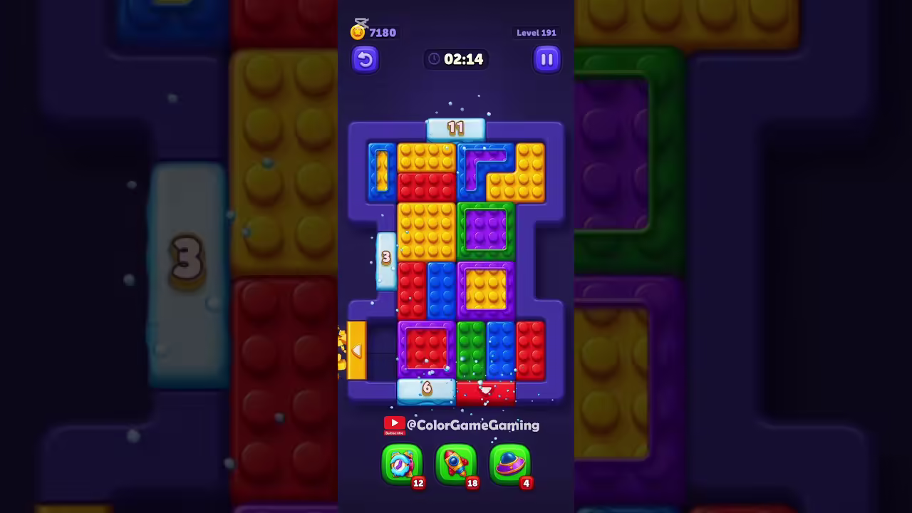 Block Out level board reference for step 1