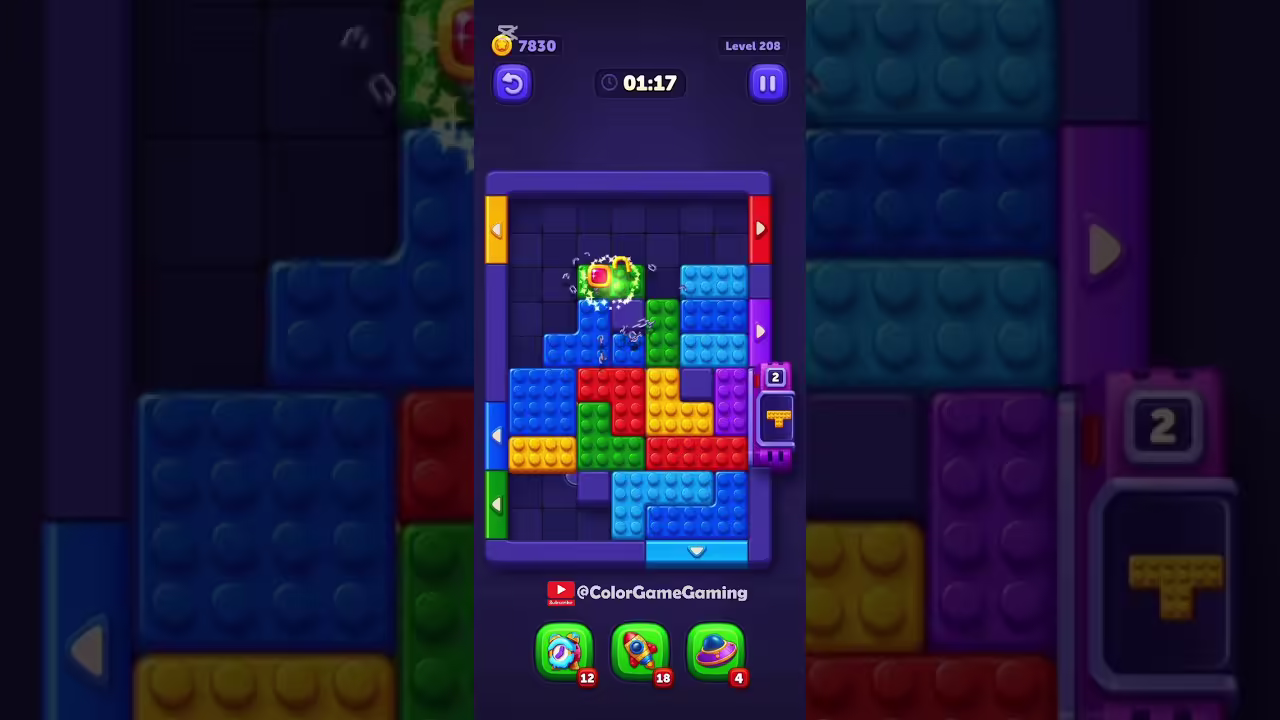 Block Out level board reference for step 1