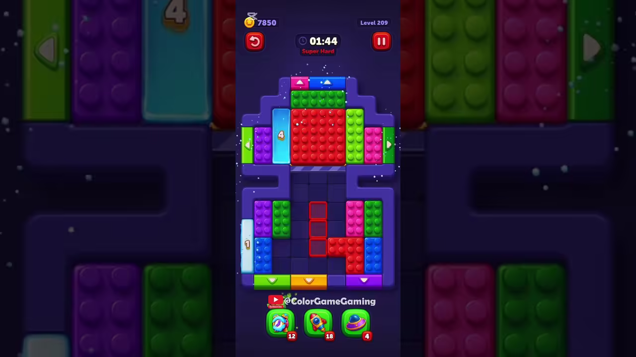 Block Out level board reference for step 1