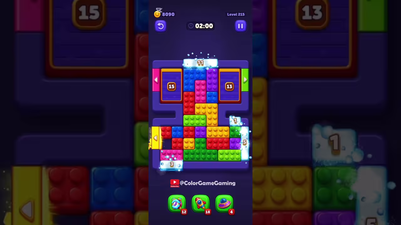Block Out level board reference for step 1
