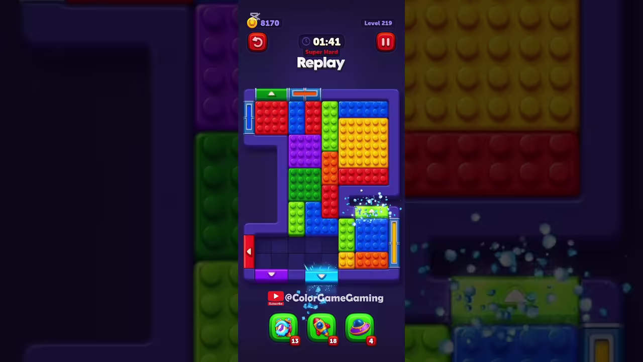 Block Out level board reference for step 1