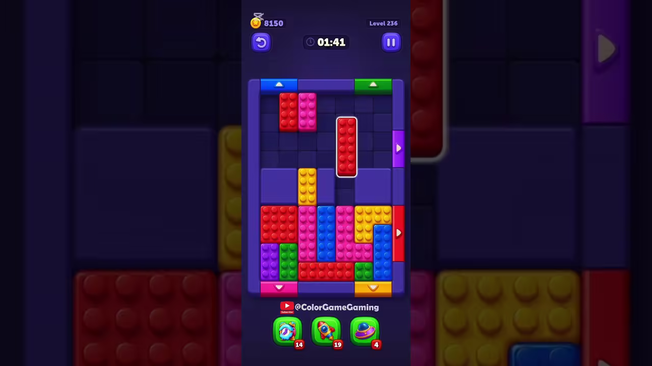 Block Out level board reference for step 1