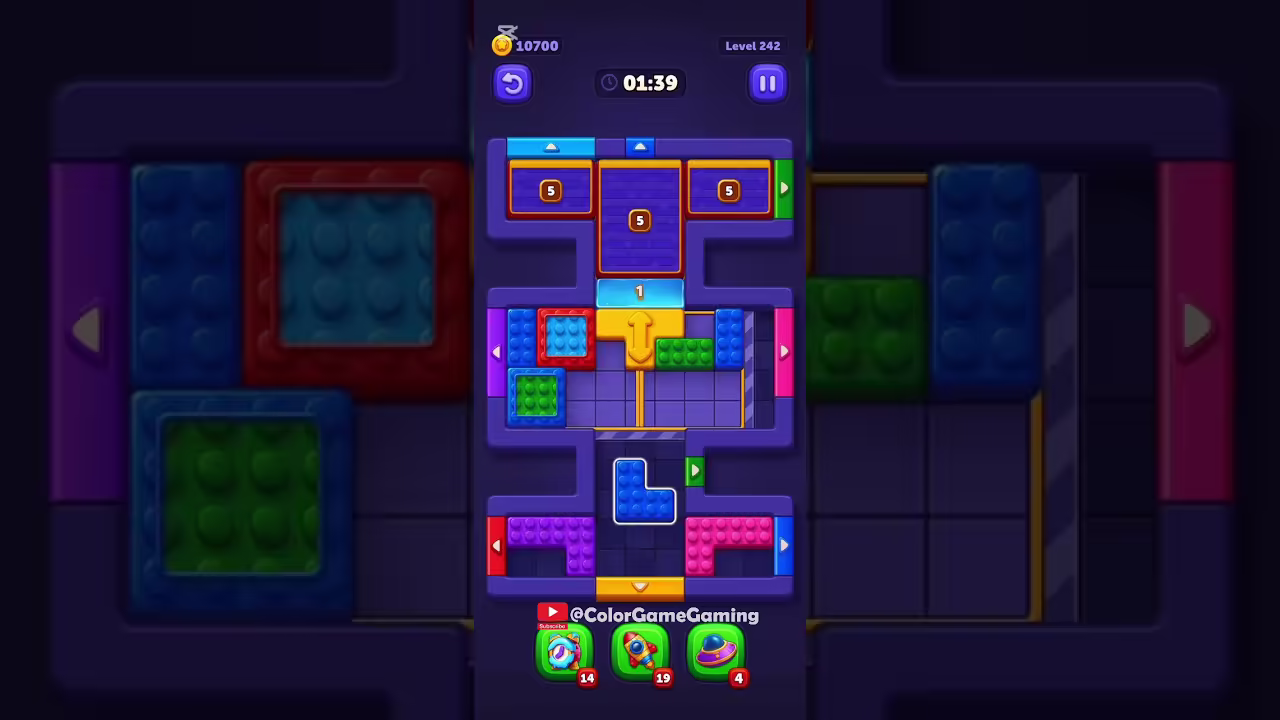 Block Out level board reference for step 1