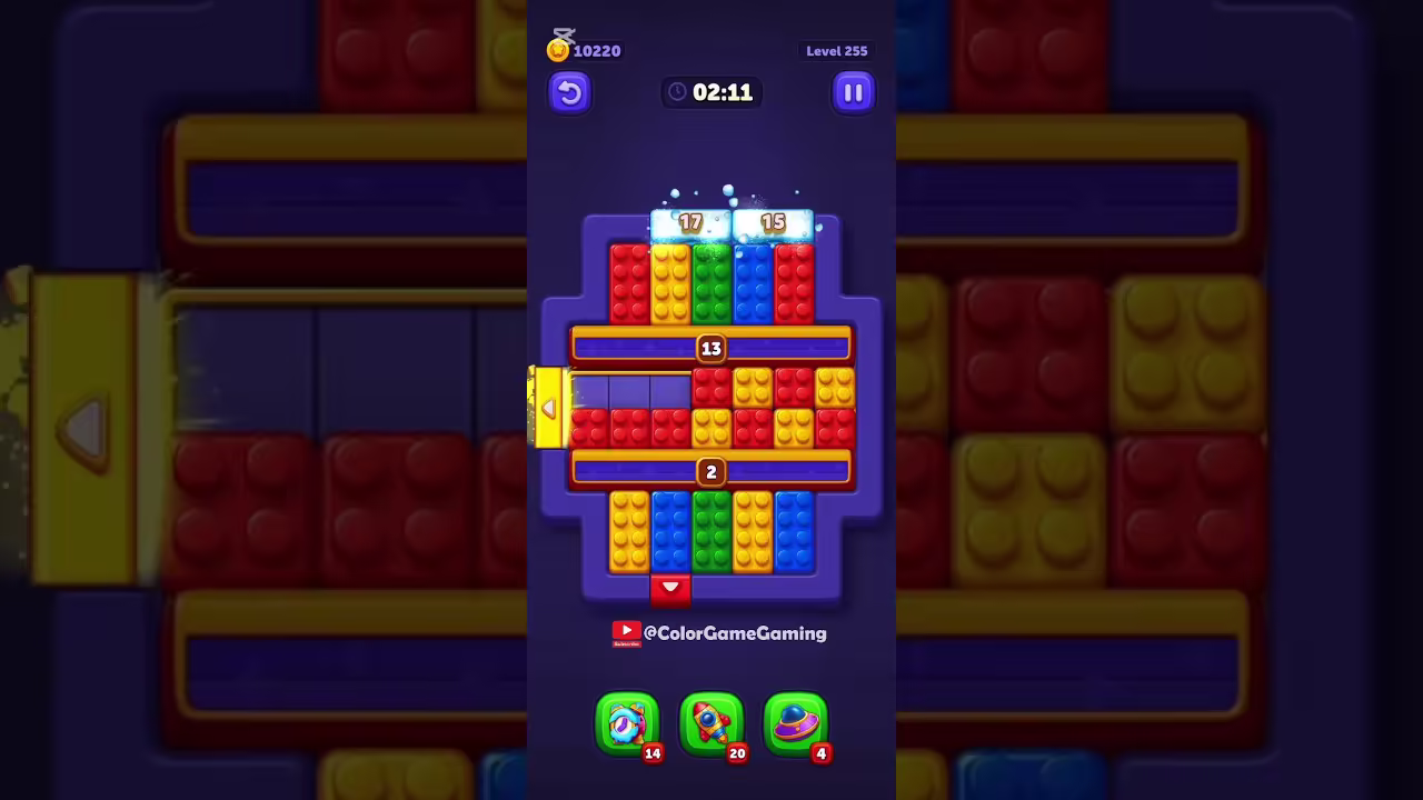 Block Out level board reference for step 1
