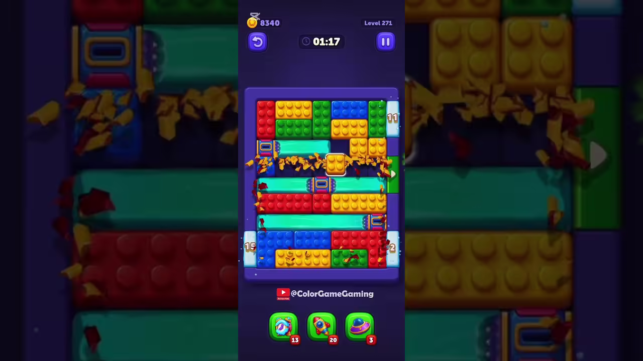 Block Out level board reference for step 1