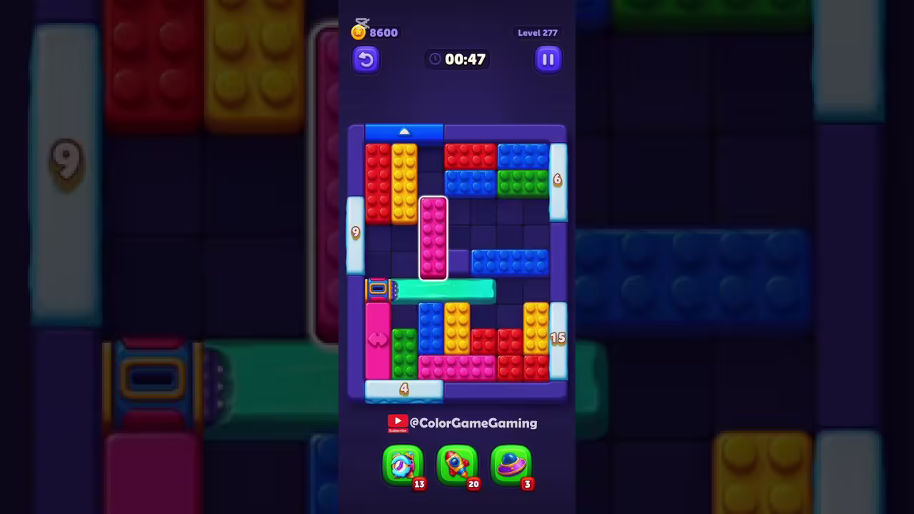 Block Out level board reference for step 1