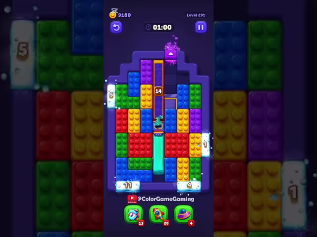 Block Out level board reference for step 1