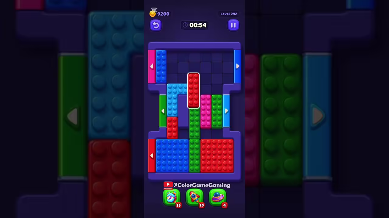 Block Out level board reference for step 1