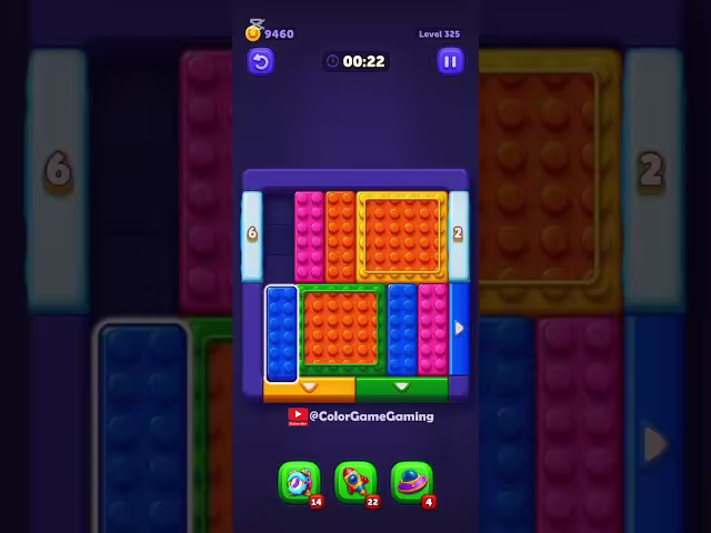 Block Out level board reference for step 1