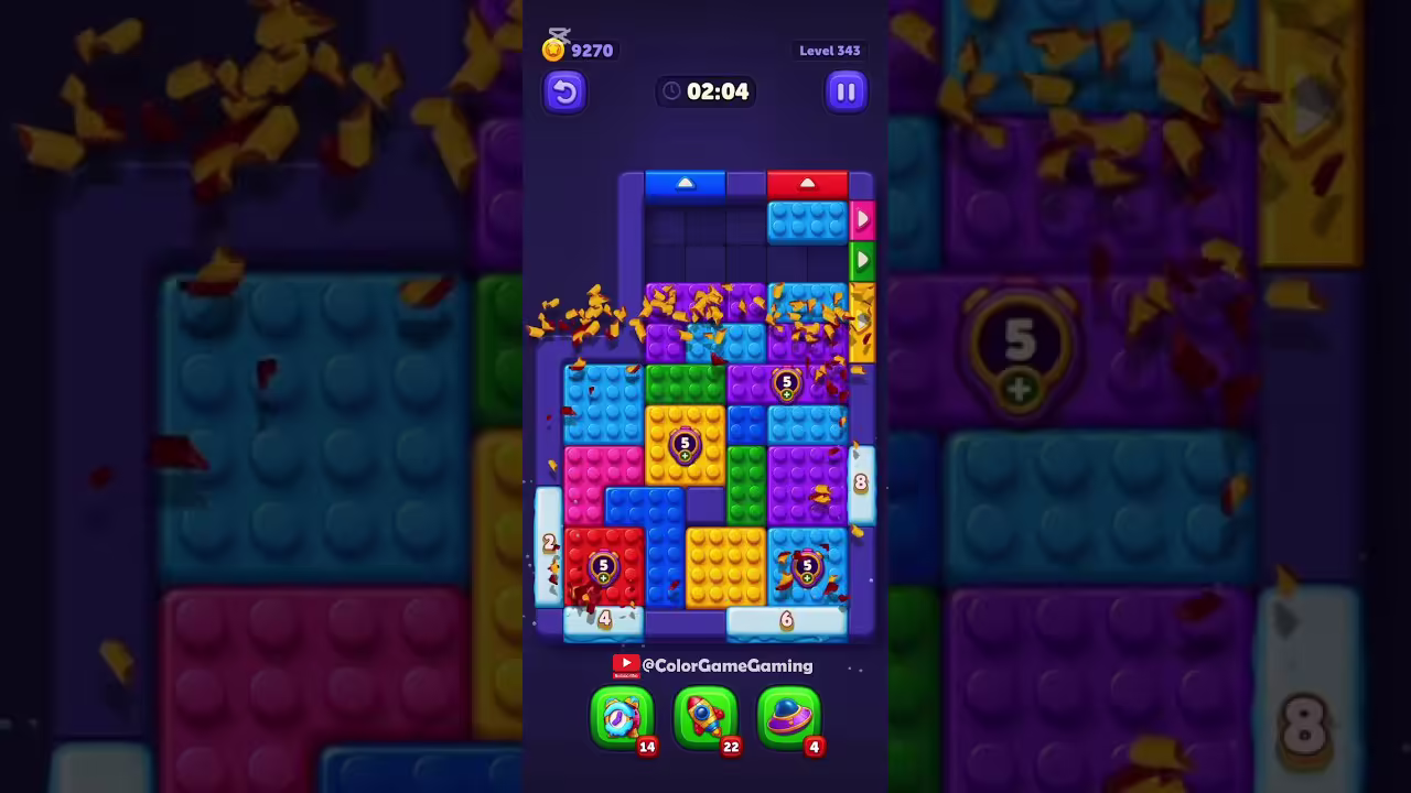 Block Out level board reference for step 1