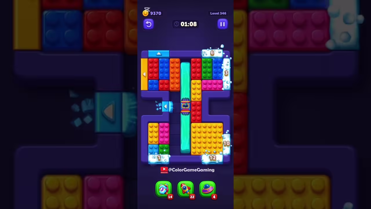 Block Out level board reference for step 1