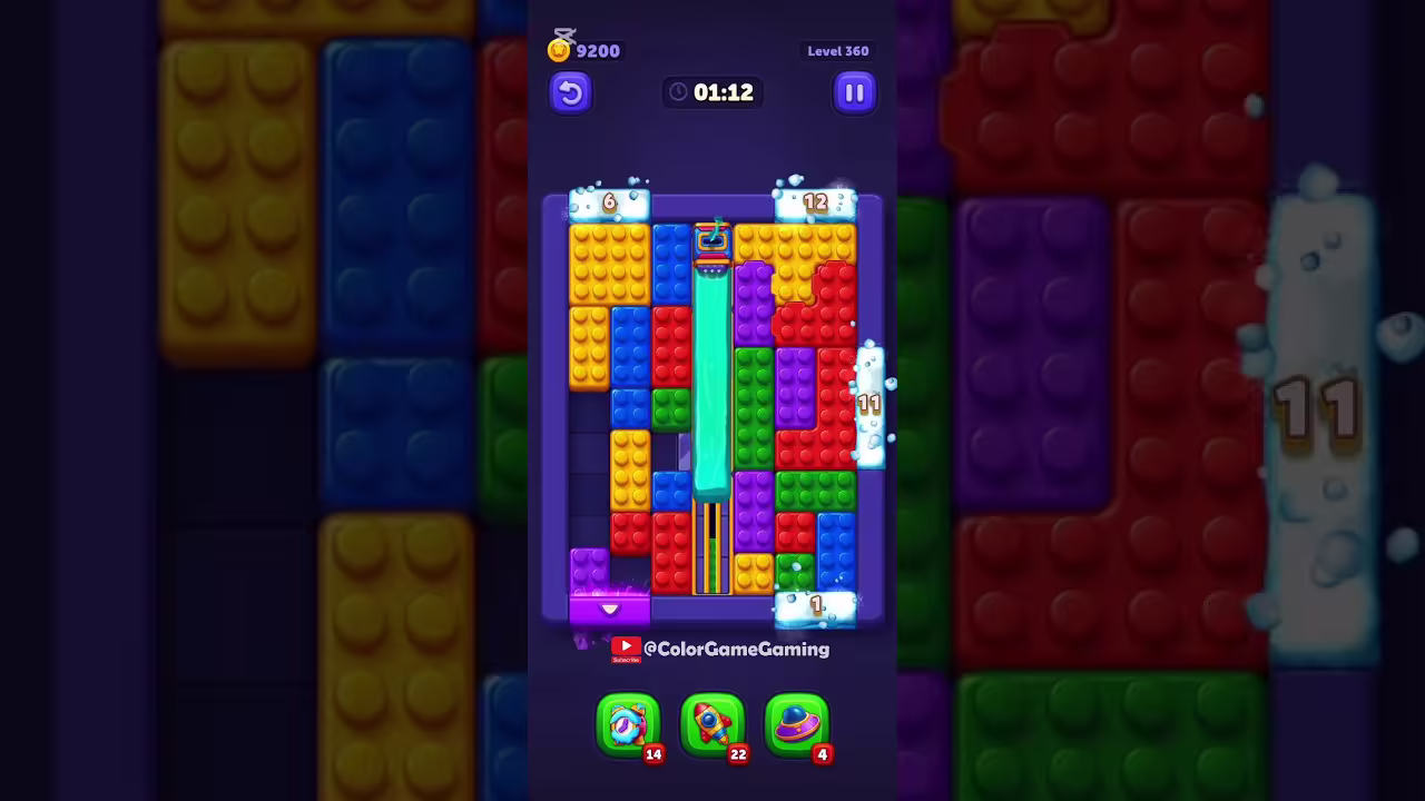 Block Out level board reference for step 1