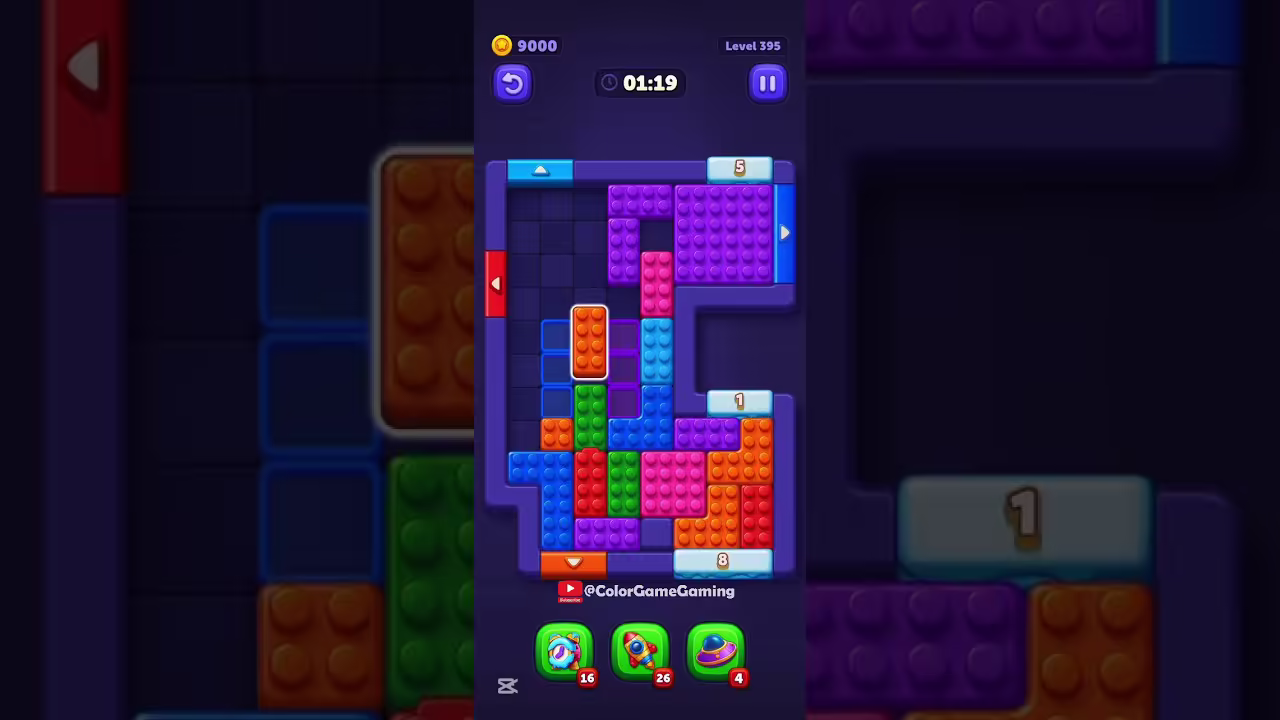 Block Out level board reference for step 1