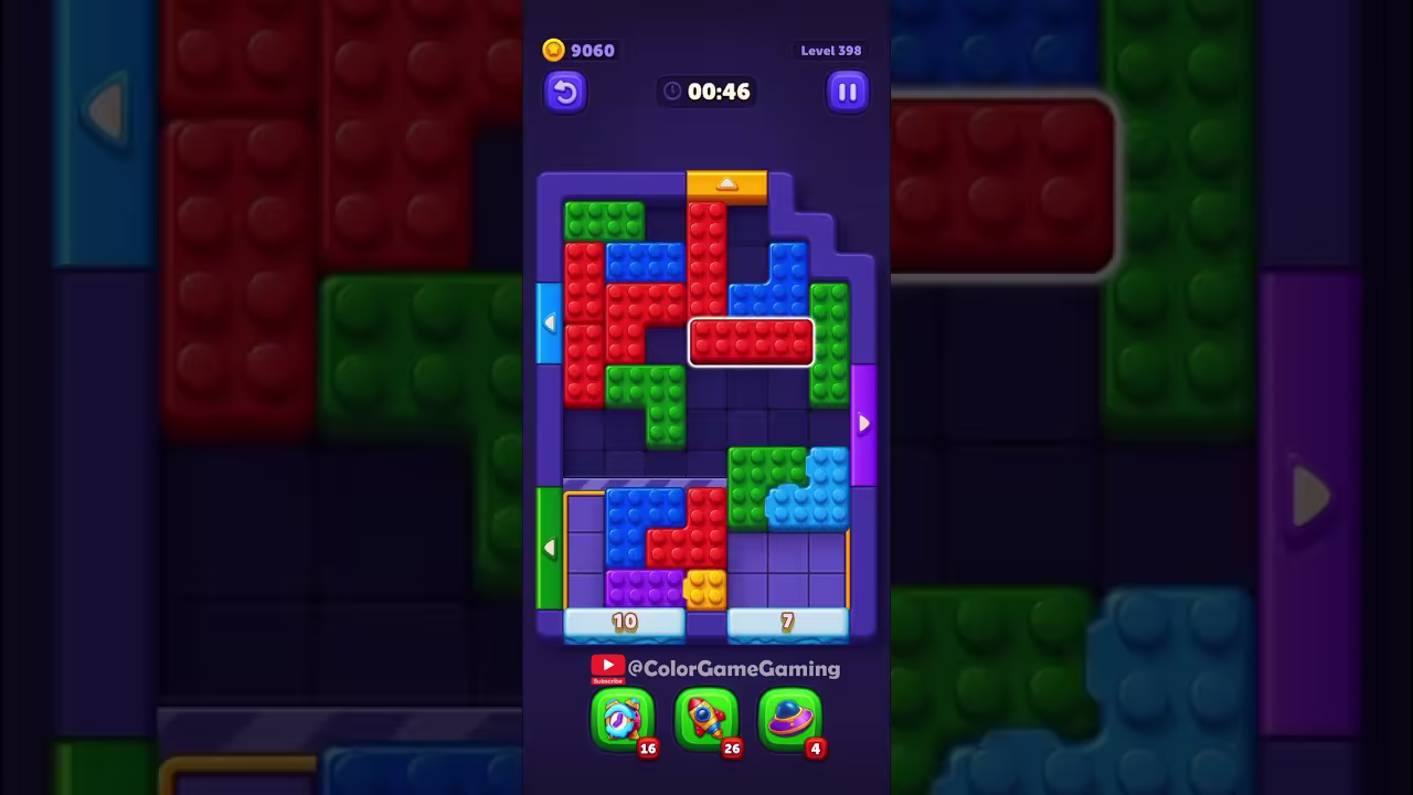 Block Out level board reference for step 1