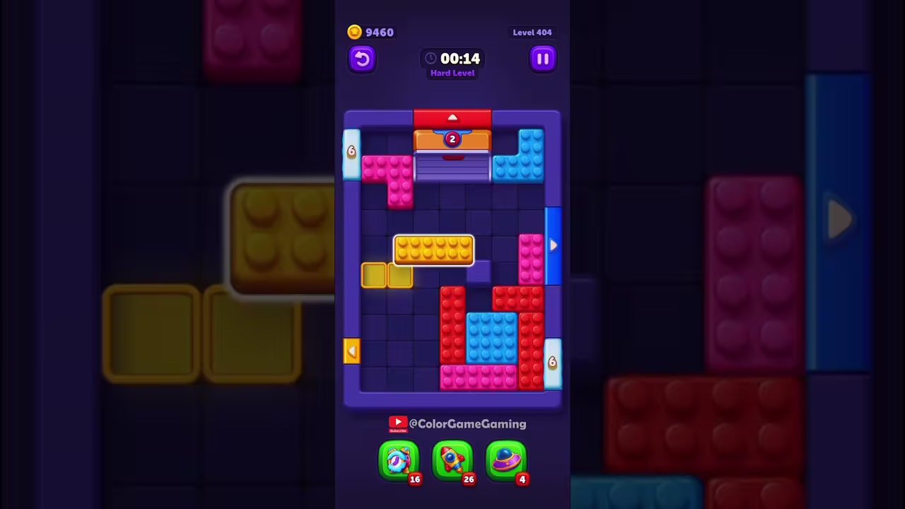 Block Out level board reference for step 1