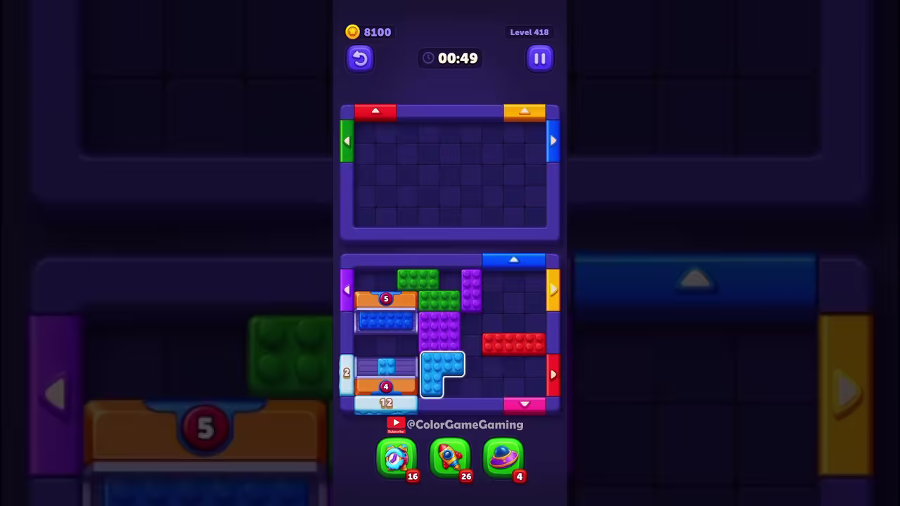 Block Out level board reference for step 1