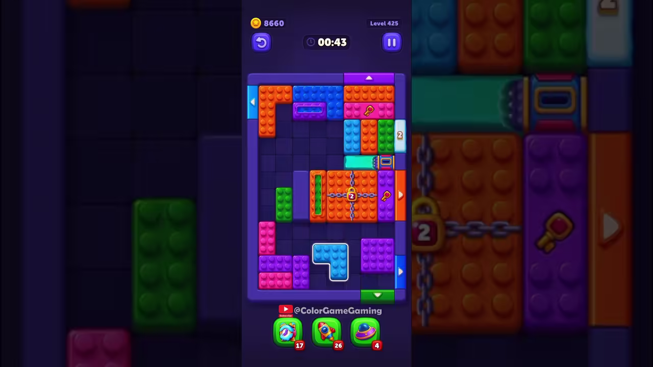 Block Out level board reference for step 1