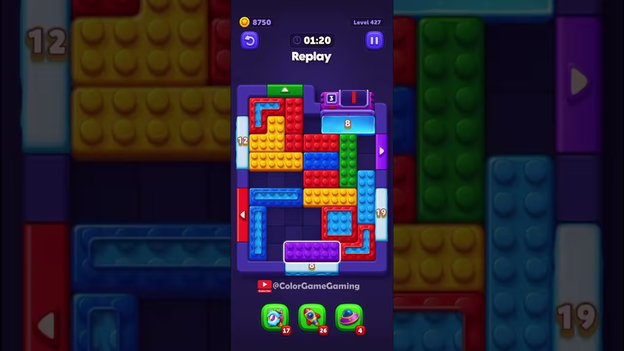 Block Out level board reference for step 1
