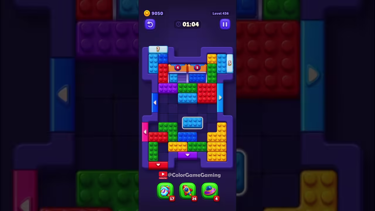 Block Out level board reference for step 1
