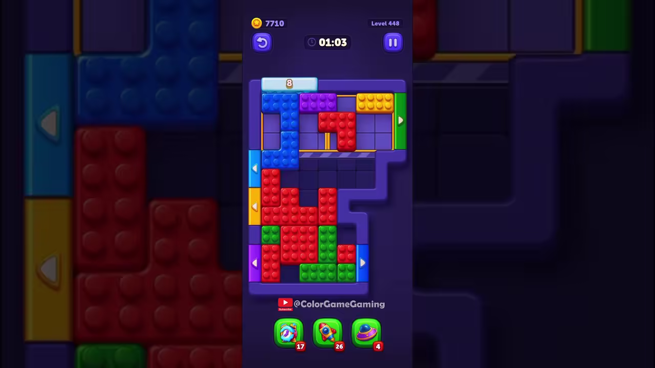 Block Out level board reference for step 1