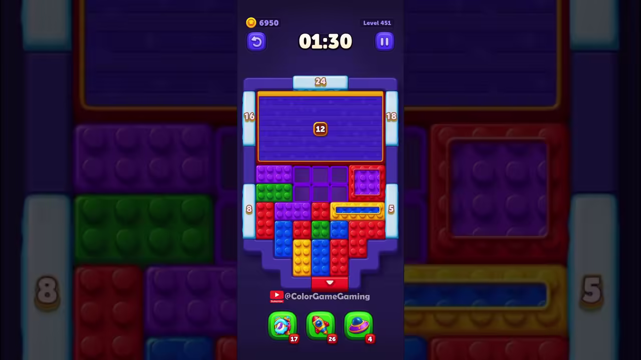 Block Out level board reference for step 1