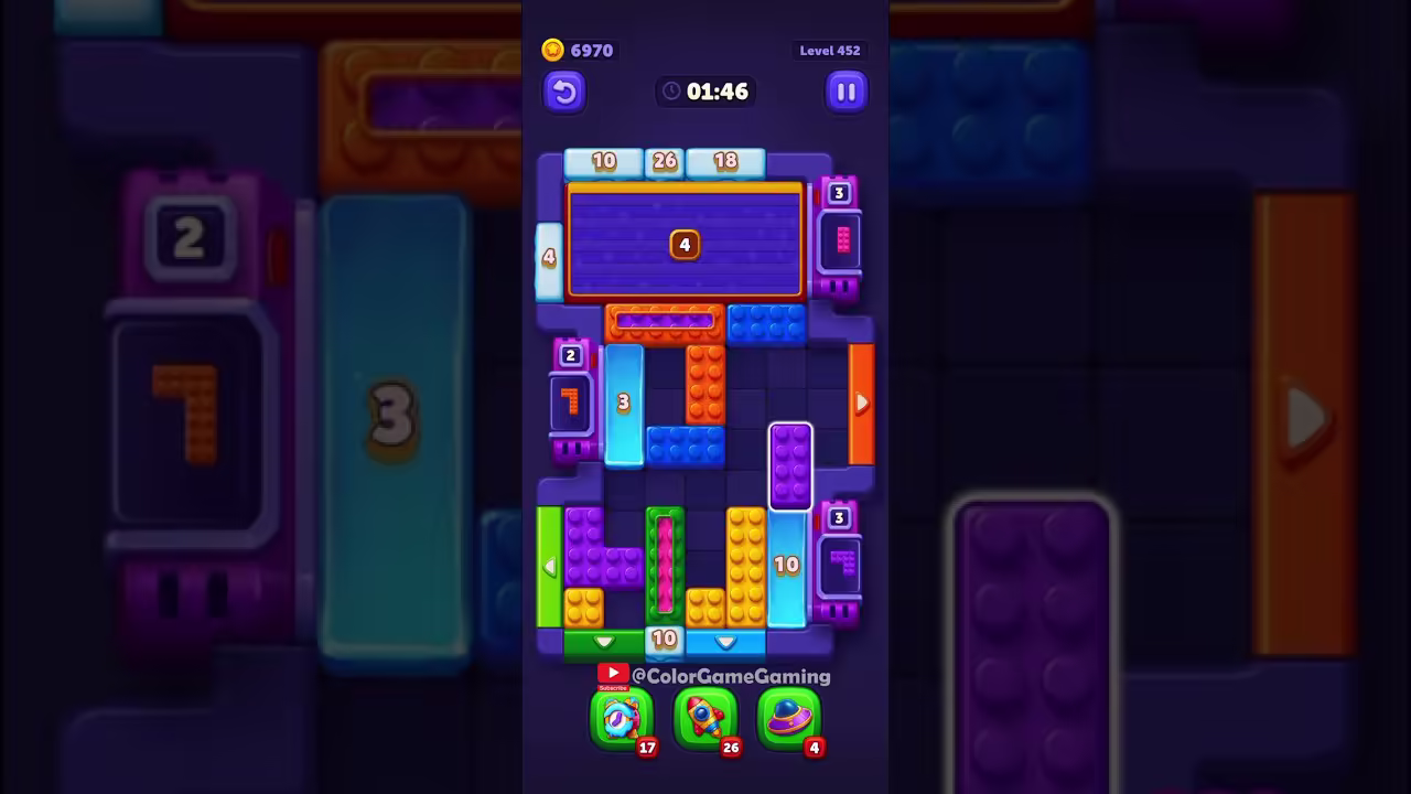Block Out level board reference for step 1