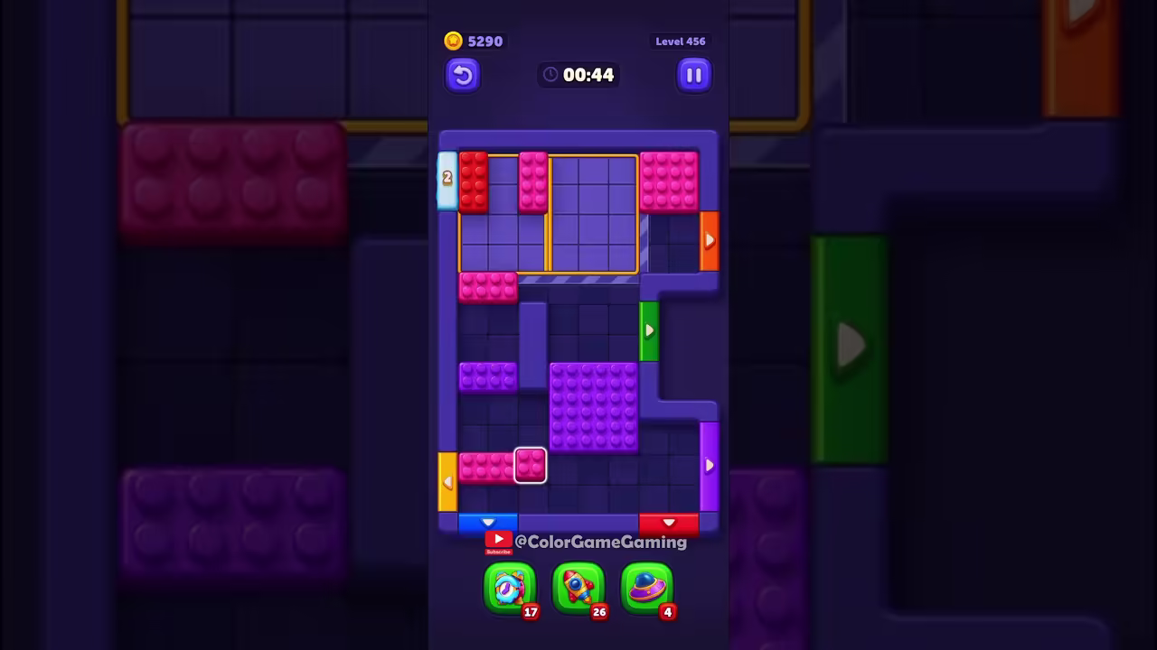 Block Out level board reference for step 1