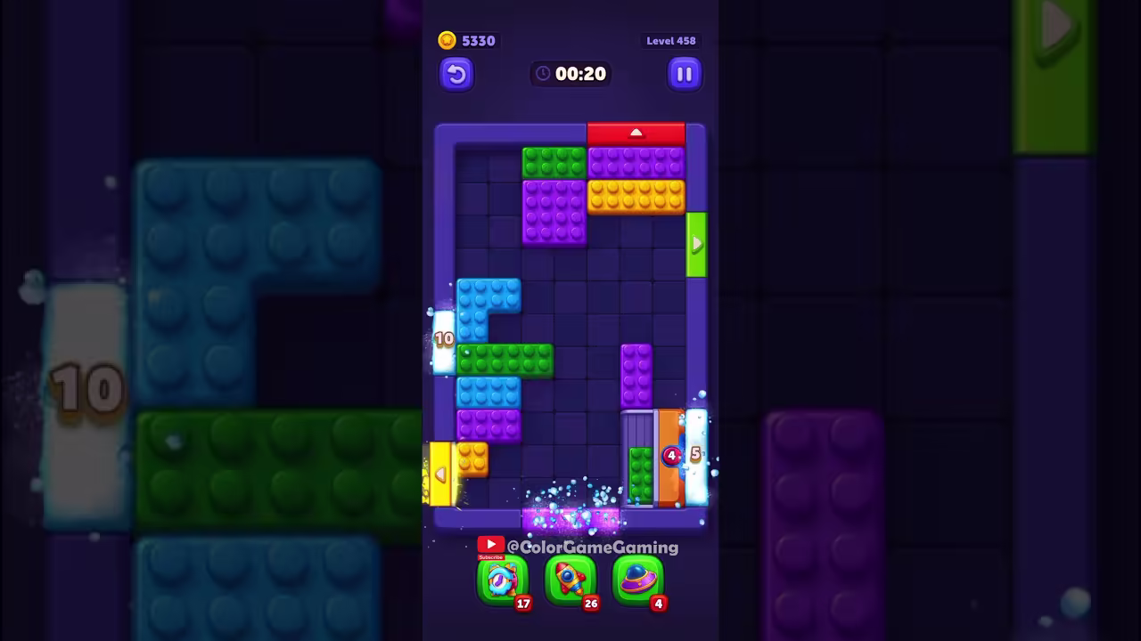 Block Out level board reference for step 1