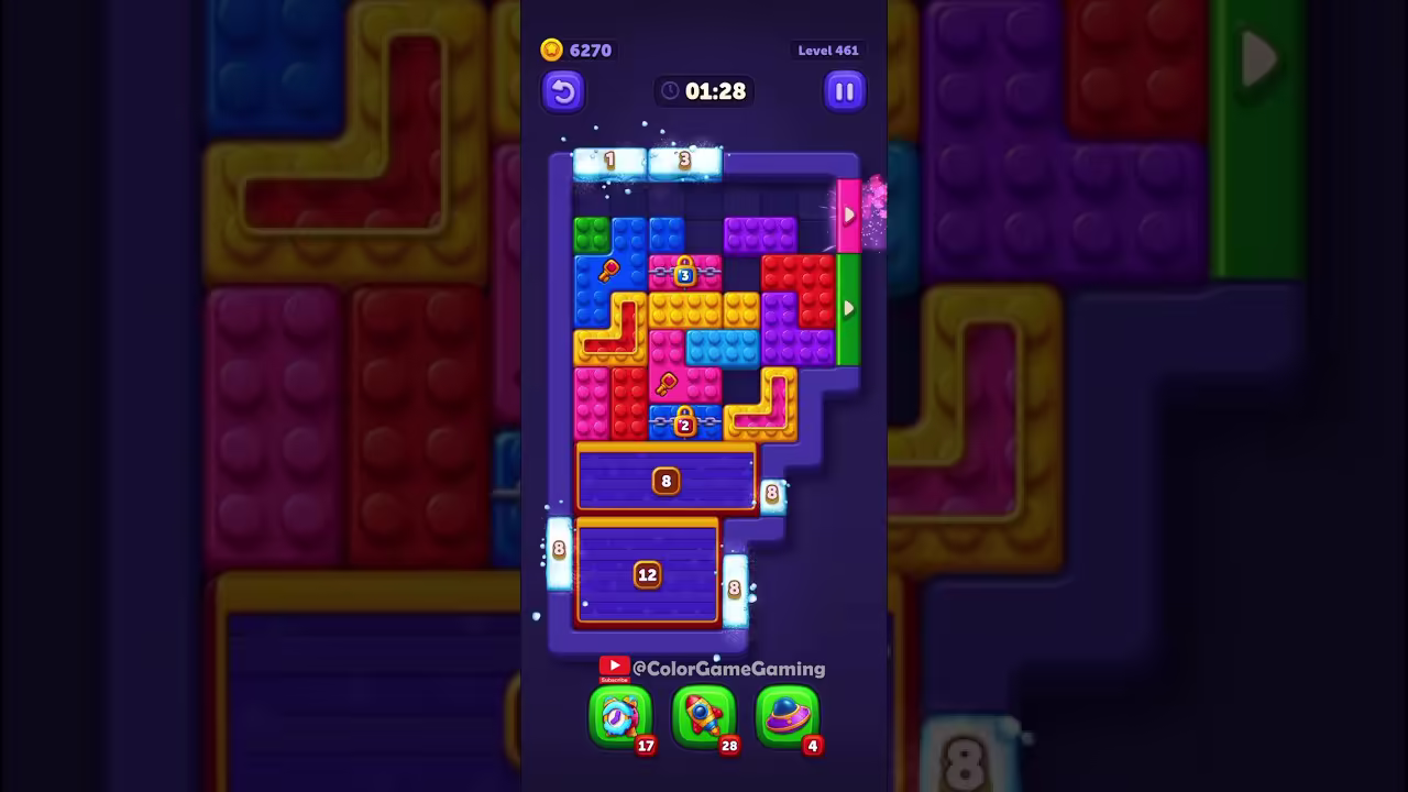 Block Out level board reference for step 1