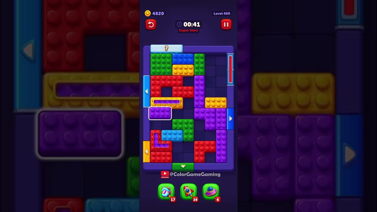 Block Out level board reference for step 1
